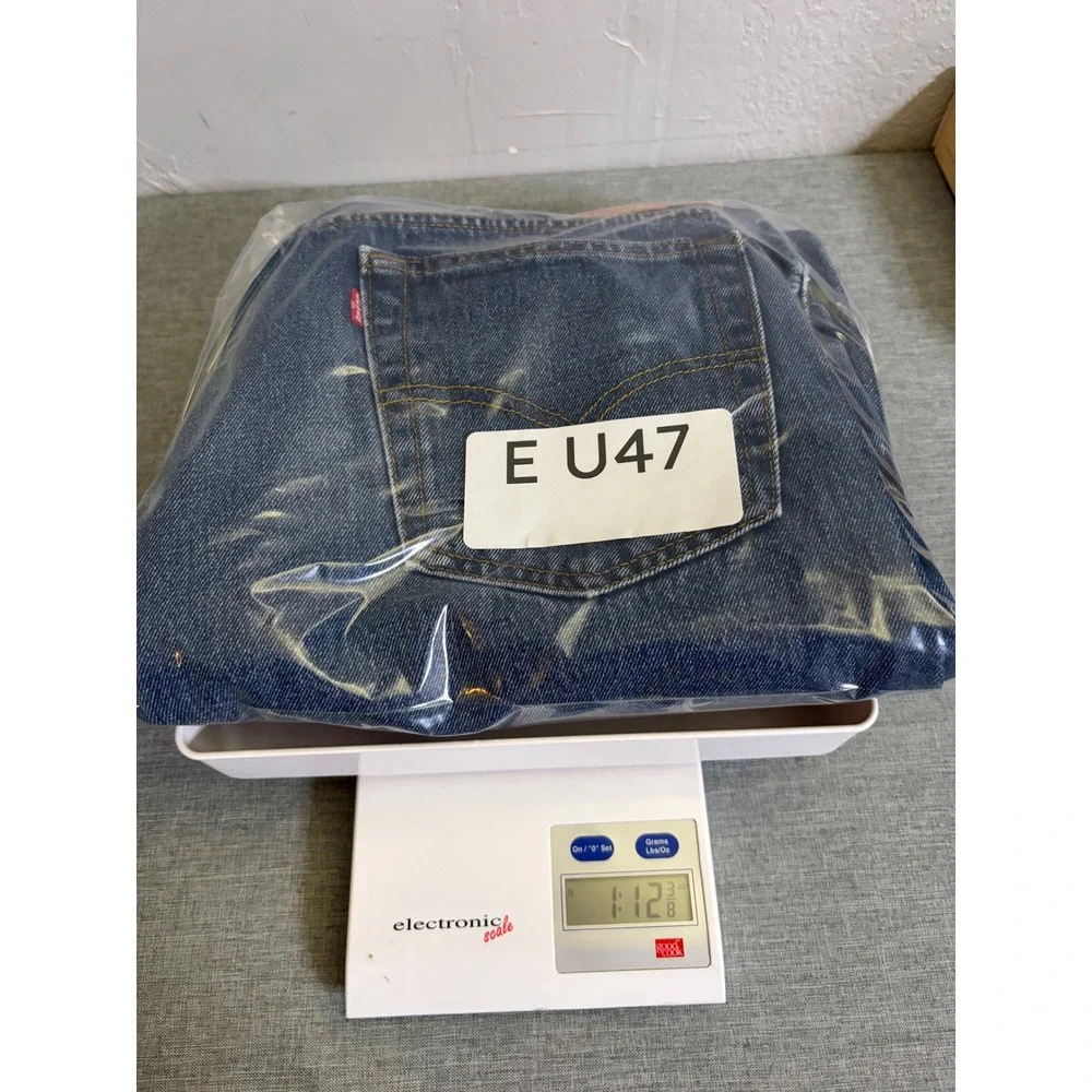 Levi's 517 Jeans Mens 34x32 Blue Bootcut Mid Wash Y2K Denim Cowboy Workwear